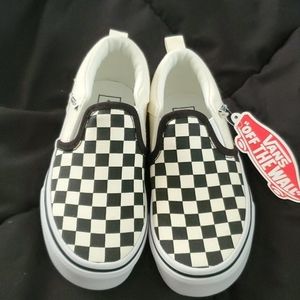 Checkered Vans - New